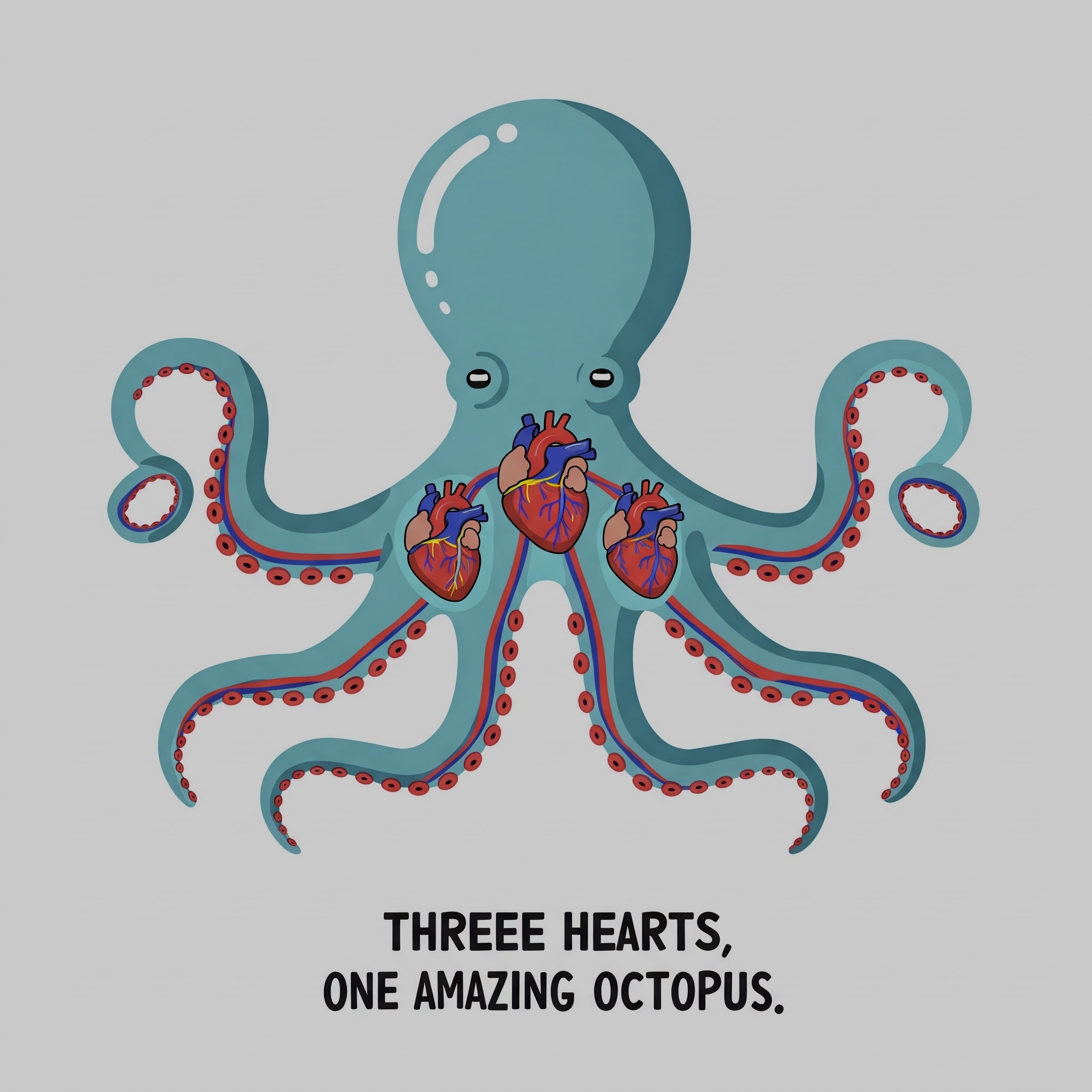 photo of The Triple-Hearted Octopus-A Crawling Swimmer